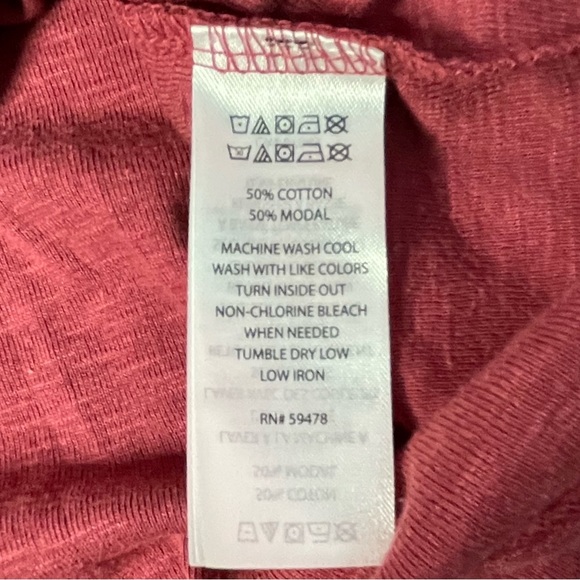 Lucy & Laurel New Pink Women’s Blouse Size Medium - Picture 5 of 6